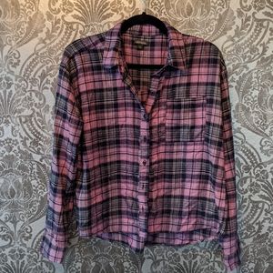 wild fable oversized flannel button up